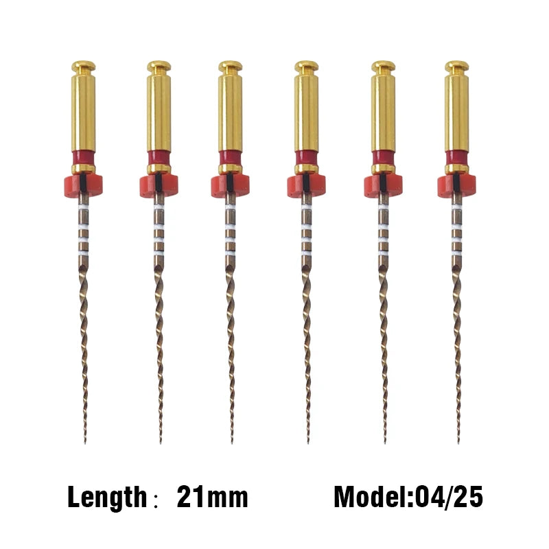Limas rotatorias de endodoncia de níquel-titanio Coxo SC Pro, 5 cajas