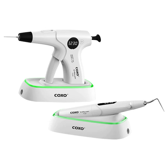 Sistema de obturación endodóntica dental COXO C-FILL Mini, sistema de relleno de conductos radiculares, pistola de retroceso inalámbrica, bolígrafo de fusión, tratamiento de conductos