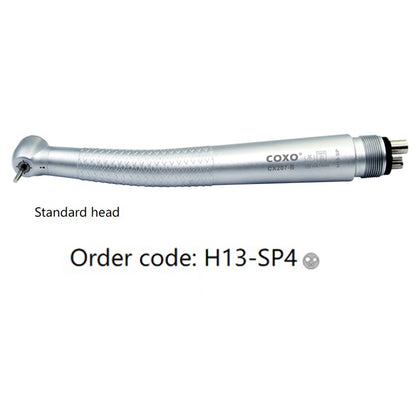 COXO CX207-B Turbina de aire dental de alta velocidad para pieza de mano, canal exterior, máquina de limpieza dental, equipo de instrumento de blanqueamiento