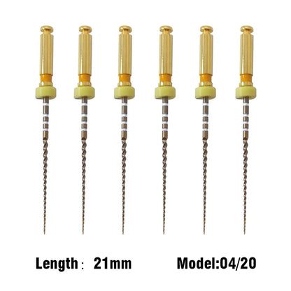 Limas rotatorias de endodoncia de níquel-titanio Coxo SC Pro, 5 cajas