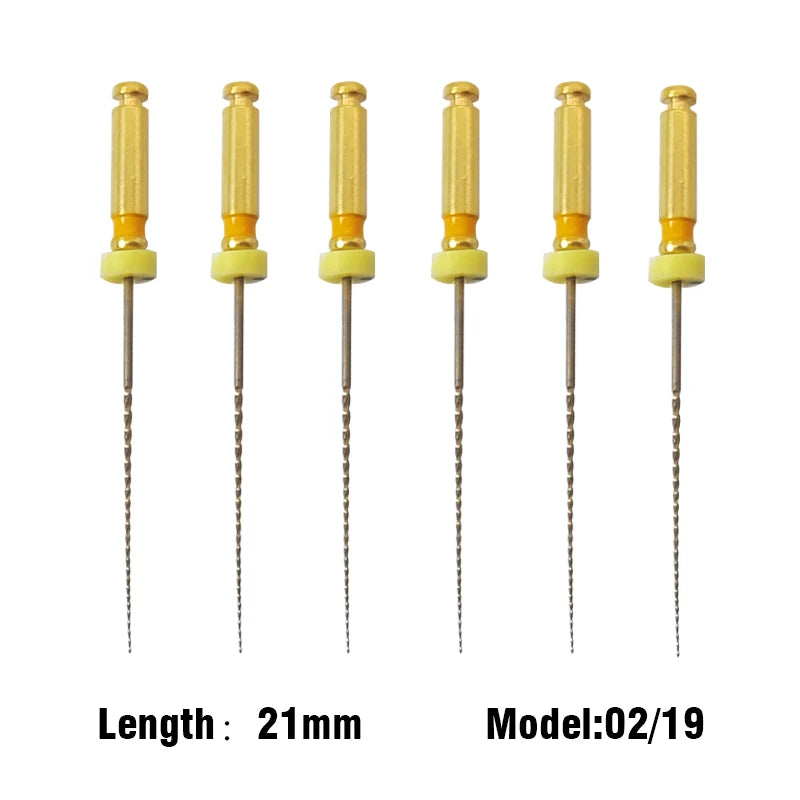 Limas rotatorias de endodoncia de níquel-titanio Coxo SC Pro, 5 cajas