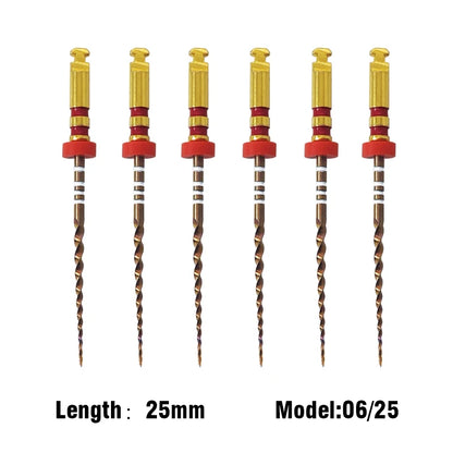 Coxo Sc Pro Limas dentales endodónticas Limas rotatorias endodónticas para terapia de conductos radiculares Instrumentos de conducto radicular de nitinol activados térmicamente
