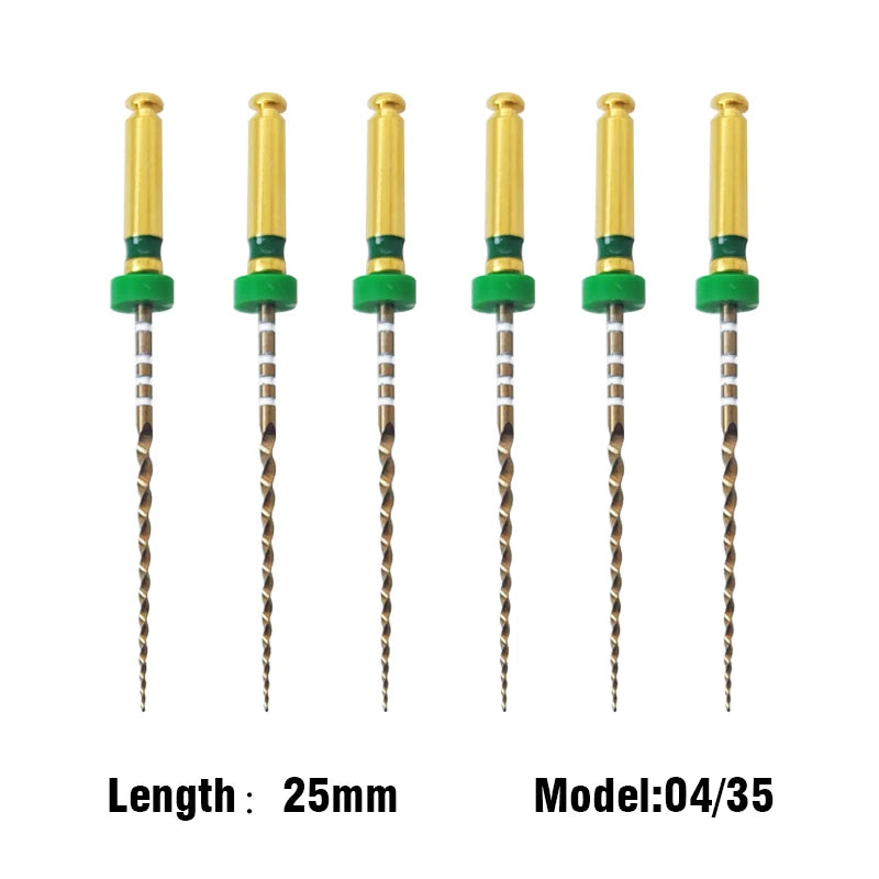 Limas rotatorias de endodoncia de níquel-titanio Coxo SC Pro, 5 cajas