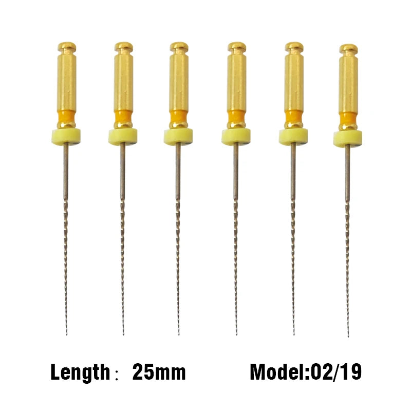 Limas rotatorias de endodoncia de níquel-titanio Coxo SC Pro, 5 cajas