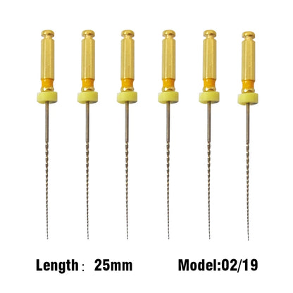Limas rotatorias de endodoncia de níquel-titanio Coxo SC Pro, 5 cajas