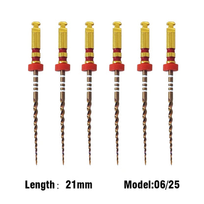 Coxo Sc Pro Limas dentales endodónticas Limas rotatorias endodónticas para terapia de conductos radiculares Instrumentos de conducto radicular de nitinol activados térmicamente
